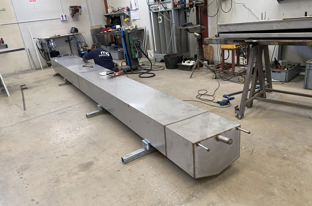 Depósitos inoxidables para centro de embarcación