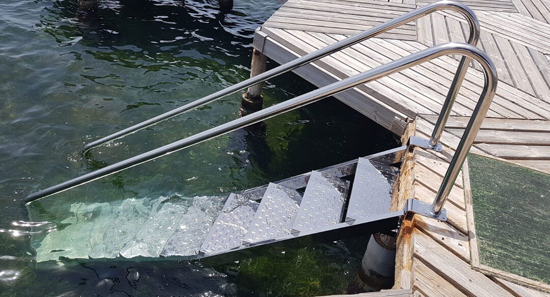 Escaleras en acero inoxidable 316