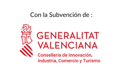 Recibimos la subvención del Plan Estratégico de la Industria Valenciana