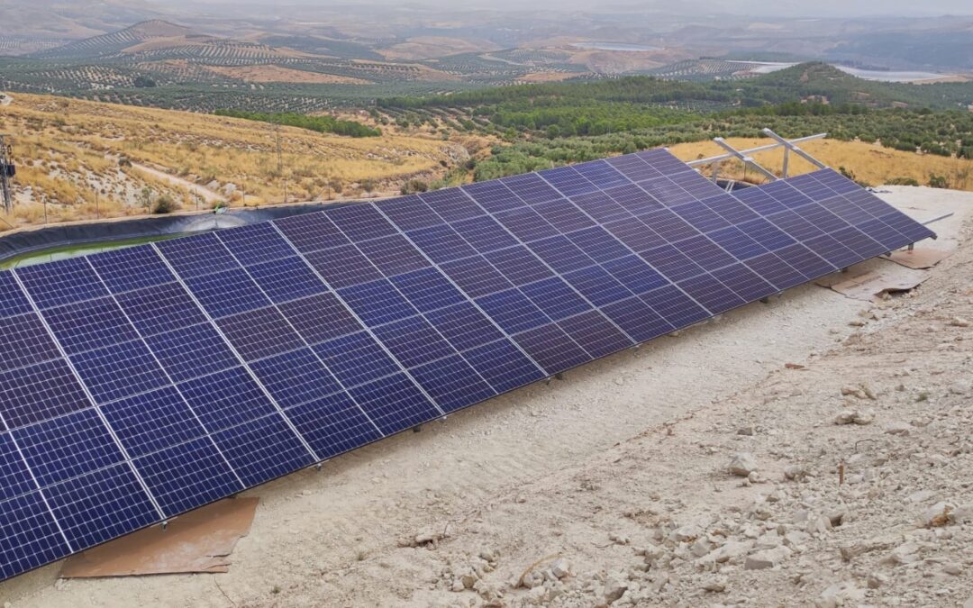Estructura metálica y montaje de placas solares Jaén