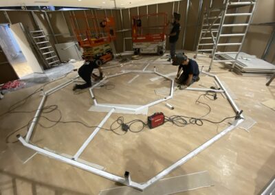 Aeropuerto de Alicante estructura canopy